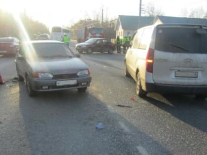 Пьяный водитель иномарки устроил аварию с пятью автомобилями в Архангельске