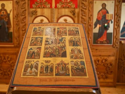 Митрополит Корнилий в Радоницу совершил Литургию и панихиду в Лявле