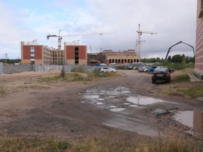 Администрация Архангельска занимается проектированием проездов к строящейся школе