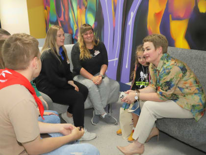 Екатерина Прокопьева встретилась с участниками молодежного форума Команда 29: развитие Поморья