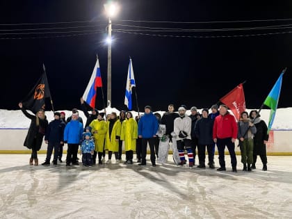 Активисты «Молодой Гвардии» провели акцию в поддержку российских военных