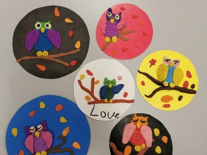 Совёнок встречает осень