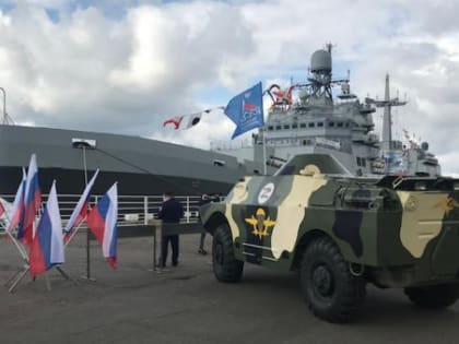 На борту десантного корабля «Иван Грен» в Архангельске побывали 10 тысяч северян
