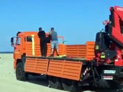 Власти намерены обуздать дерзких добытчиков песка на северодвинском побережье
