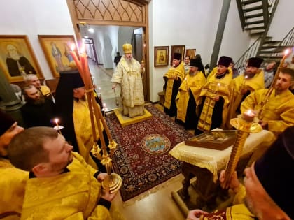 Митрополит Корнилий совершил архипастырский визит в Пинежское благочиние