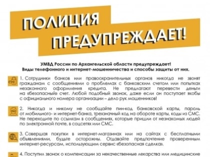 Полиция предупреждает жителей Красноборского района о распространённых видах мошенничества