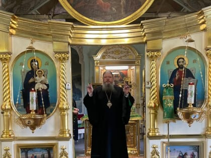Митрополит Корнилий совершил всенощное бдение в канун праздника преподобного Серафима Саровского