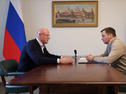 Дмитрий Чернышенко провел рабочую встречу с губернатором Архангельской области Александром Цыбульским