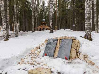 «Вечная память невозможна без молитвы». На месте боев Гражданской войны под Обозерской совершили молебен