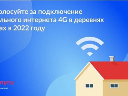 Жители Красноборского района могут выбрать населенные пункты, в которых в 2022 году появится высокоскоростной мобильный интернет