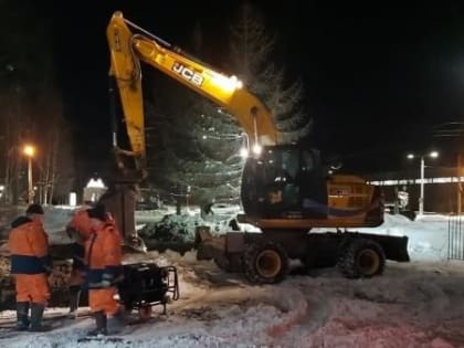 «РВК-Архангельск» восстановил водоснабжение окраин Архангельска к восьми утра