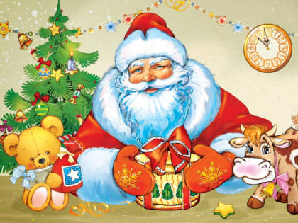 Новогодние забавы в библиотеке