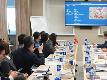 Китайские бизнесмены обсуждают сотрудничество с Архангельской областью