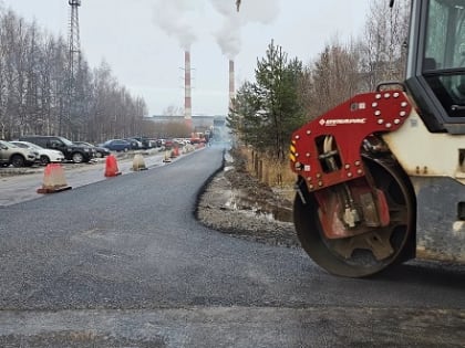 Рабочие в Архангельске завершают ремонт на территории Кузнечихинского промузла