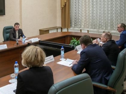 Александр Цыбульский встретился с руководством регионального отделения Общероссийского общественного движения «Народный фронт «За Россию»