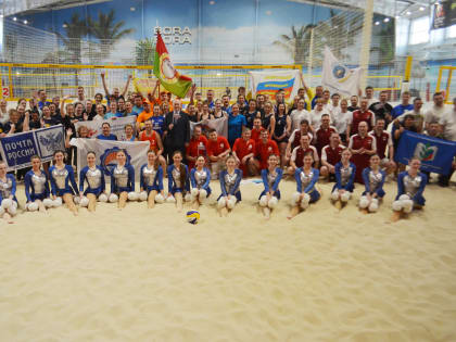 В Архангельске состоялись профсоюзные соревнования по волейболу