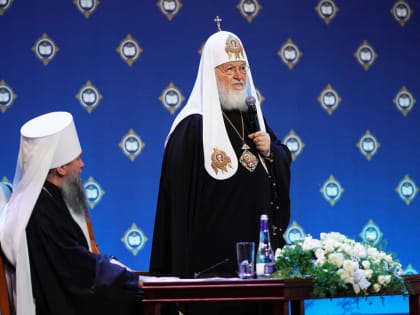 Митрополит Корнилий принял участие в пленарном заседании Рождественских образовательных чтений