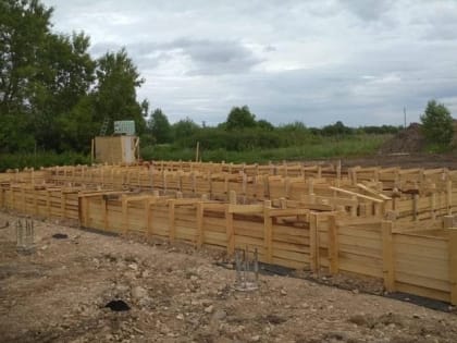 В деревне Патровская Каргопольского округа строят ФАП