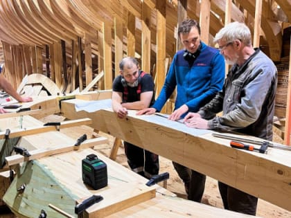 Как строится поморская шхуна, покажут в Архангельске