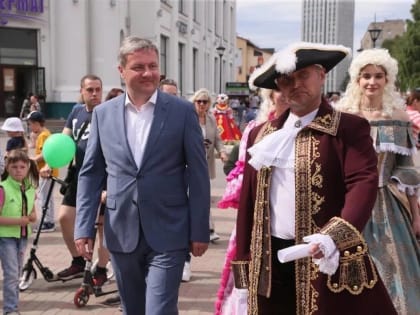 Дмитрий Морев поблагодарил организаторов за хорошую организацию Дня города