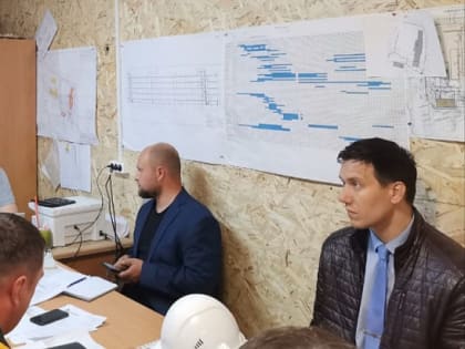 СТРОИТЕЛЯМ ДЕТСКОЙ ПОЛИКЛИНИКИ В КОТЛАСЕ ПОРУЧЕНО УСКОРИТЬ ТЕМП РАБОТ