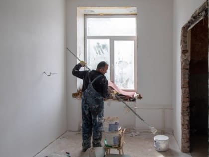 В Архангельске продолжается ремонт инфекционного отделения детской областной больницы