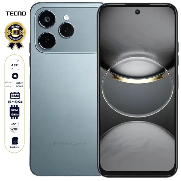 Tecno Spark 40 pas cher Cameroun