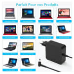 Chargeur Ordinateur Portable ASUS vue 2