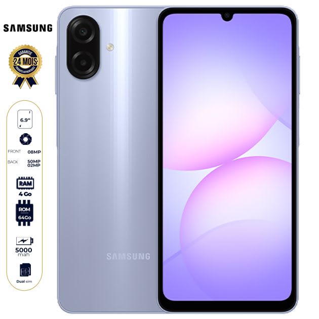 Samsung Galaxy A07 — Xeption Cameroun