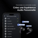 oraimo SpaceBuds Ecouteurs à réduction de bruit ANC 50dB vue 4