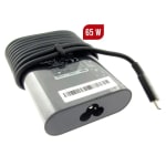 Chargeur adaptateur secteur Dell - 65 W - USB-C Type-C + câble d'alimentation à 2 broches vue 0