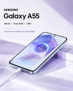 Samsung Galaxy A55 128 Go 8 GB RAM Scellé 1SIM (Korea)