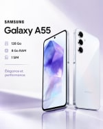 Samsung Galaxy A55 128 Go 8 GB RAM Scellé 1SIM (Korea) vue 2
