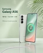 Samsung Galaxy A56 128 Go 8 GB RAM Scellé 2SIMS vue 3