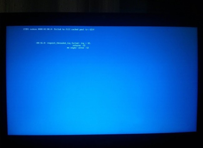 Beginikah BSOD di Linux Terimakasih AMD Radeon Kabar Linux Beginikah BSOD di Linux Terimakasih AMD Radeon Kabar Linux