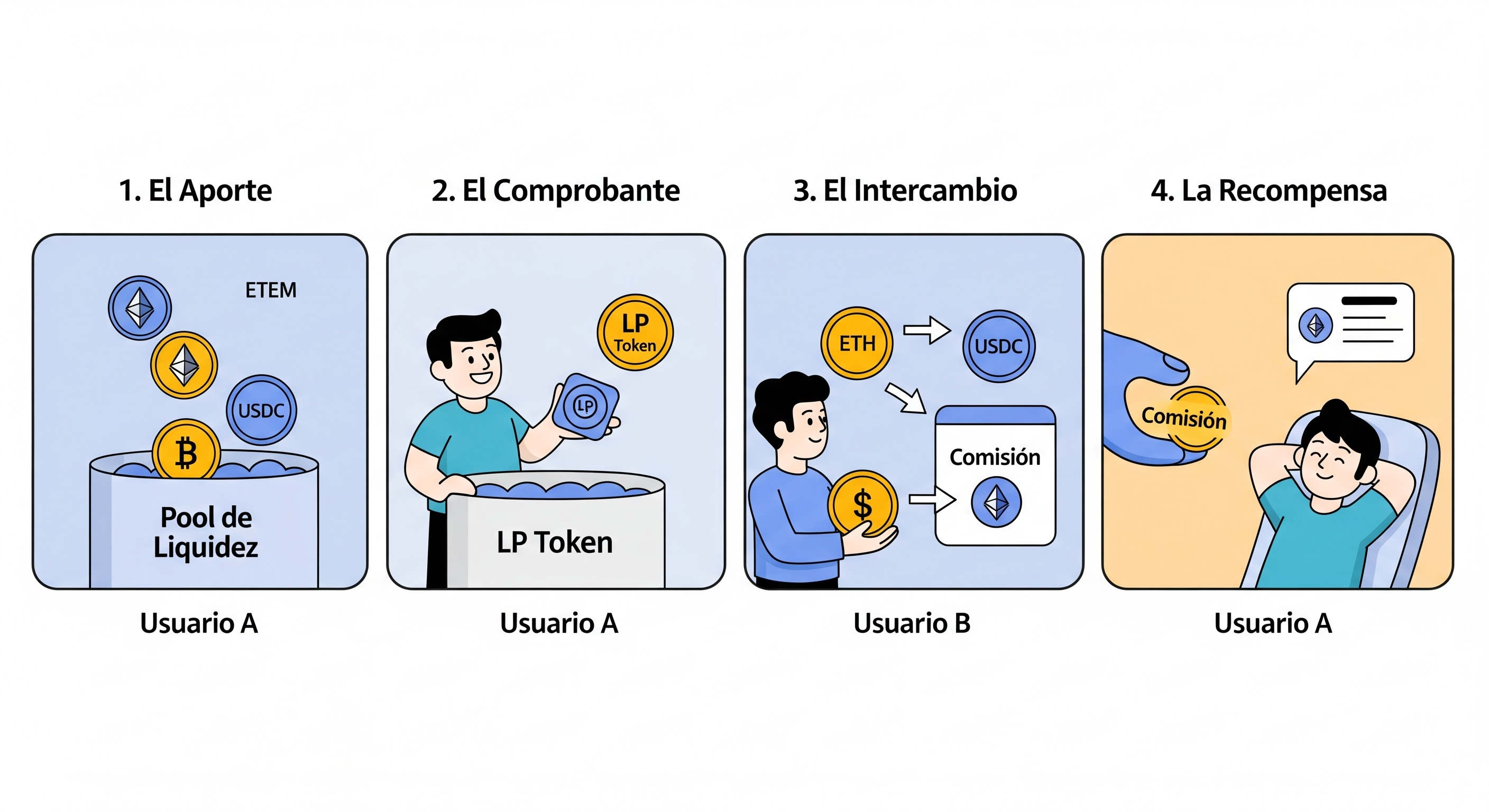 Infografía DEX Pools