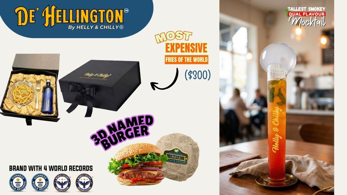 DE' HELLINGTON by Helly & Chilly: Revolutionizing Café Culture with Technology and Creativity