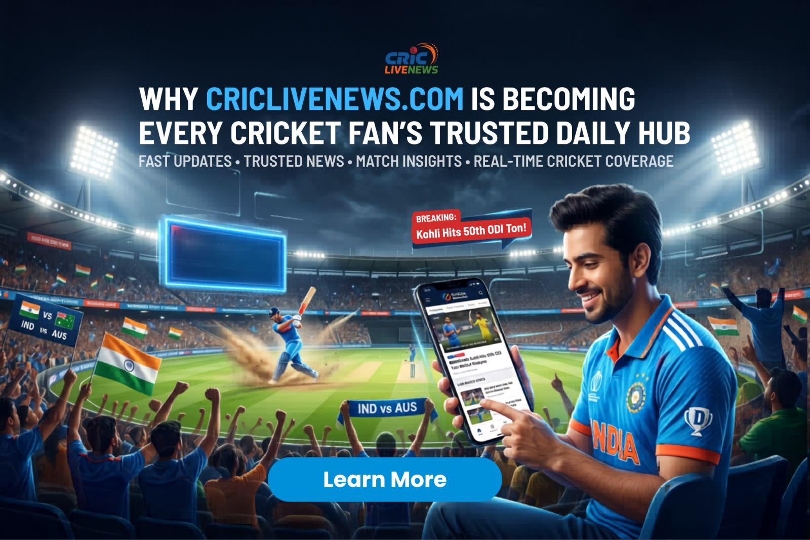 Why CricLiveNews.com Is Becoming Every Cricket Fan’s Trusted Daily Hub
