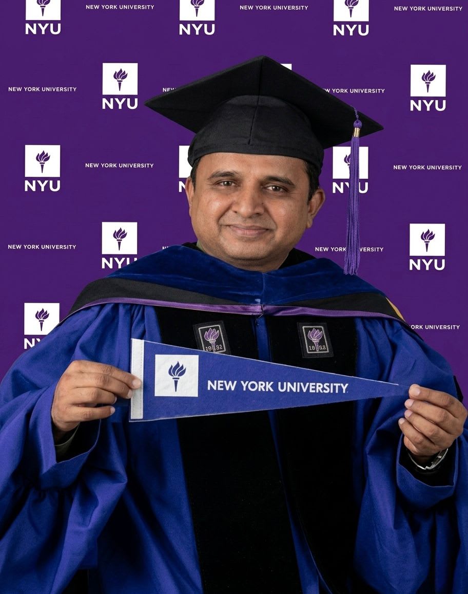 Direct Leap from the Soil of Nashik to 'New York'! Dr. Charudatta Mhasde's Research on 'Low-Carbon, Sustainable, and CO₂-Absorbing Geopolymers'