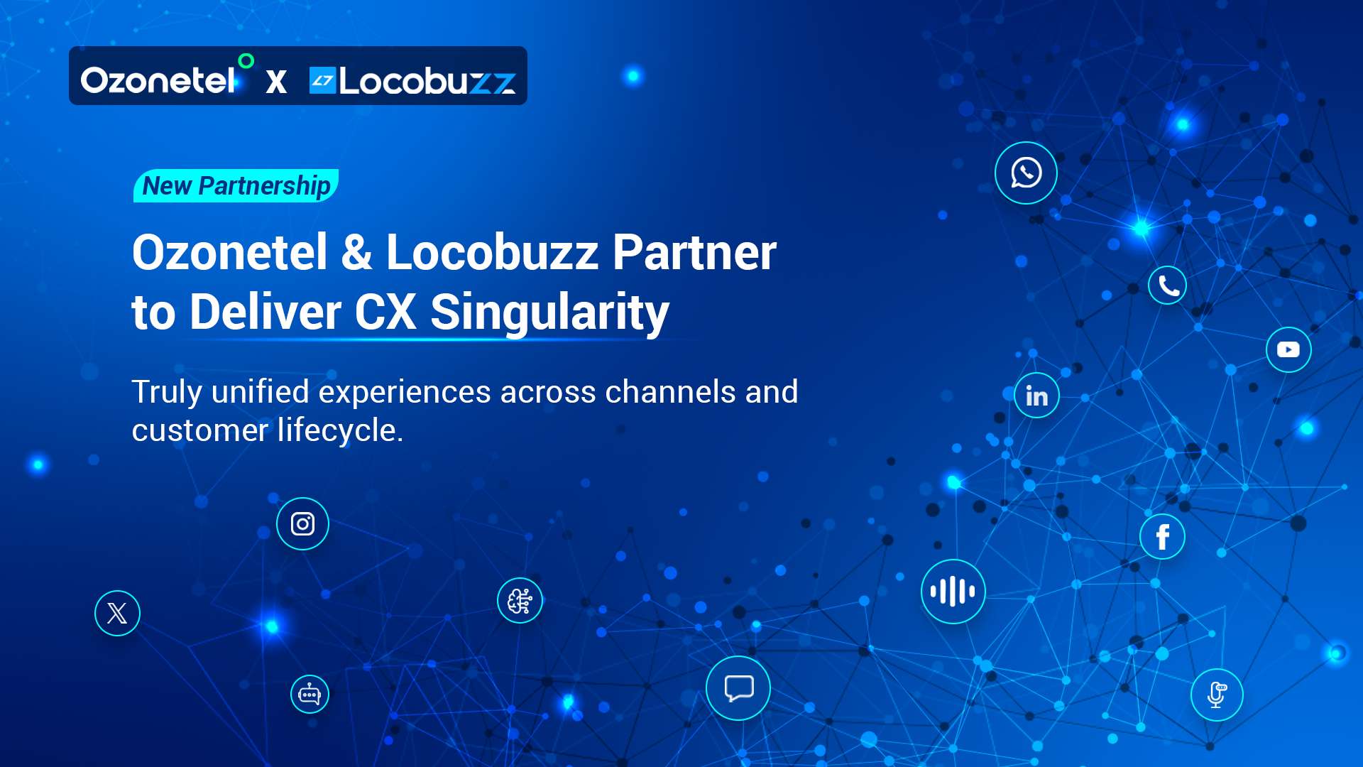 Ozonetel and Locobuzz Unify Voice &amp; Social Channels to Disrupt a CX Market Set to Reach $150B by 2030
