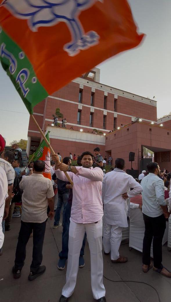 Yash Sharma Hails BJP’s Historic Electoral Victory, Calls It a Mandate for Development and Youth Aspirations
