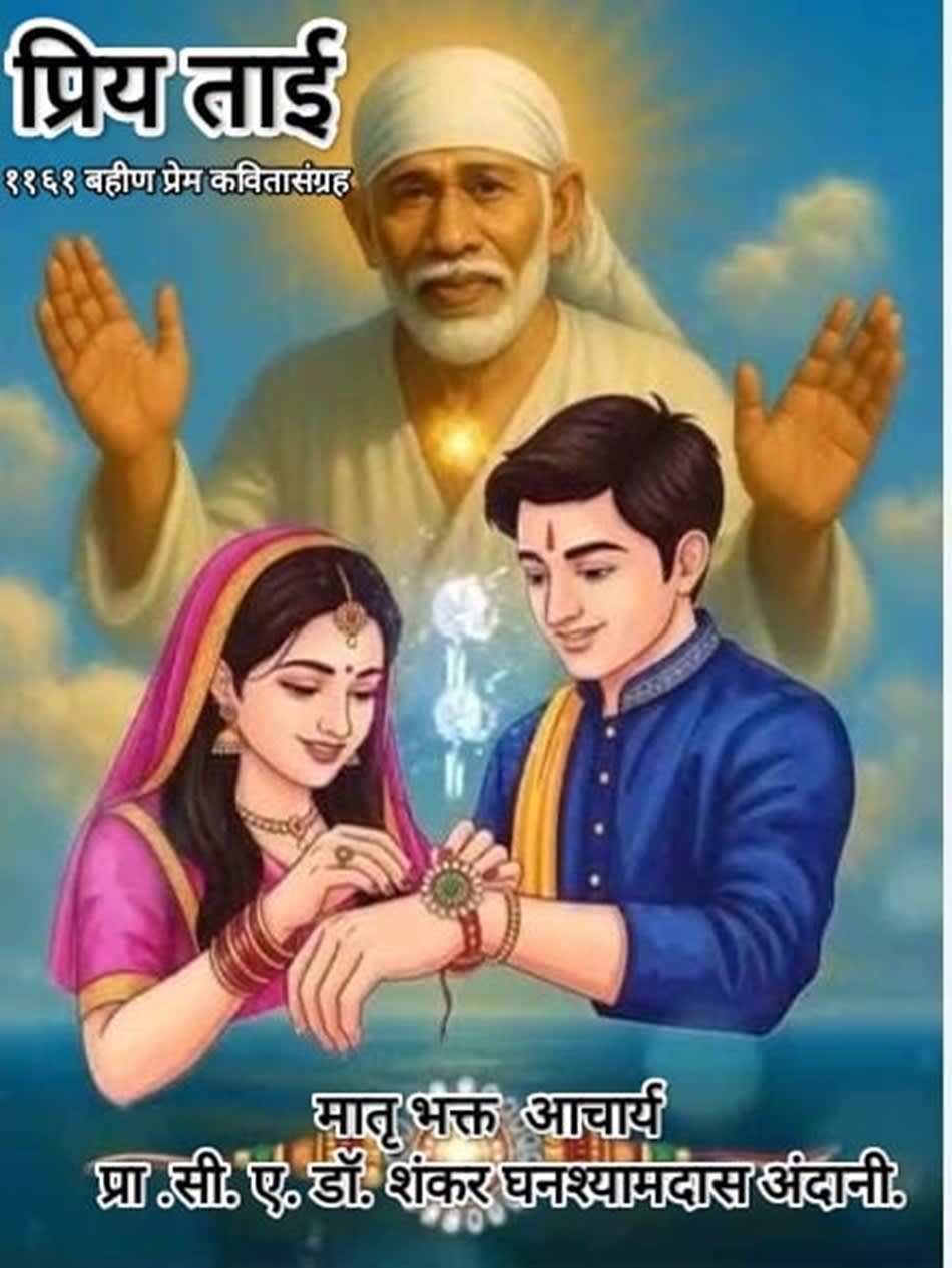 From “Maa Ki Mamta” to “Priya Tai”: C.A. (Dr.) Shankar Ghanshamdas Andani’s Literary Mission Celebrates the Sacred Bond of Sisterhood