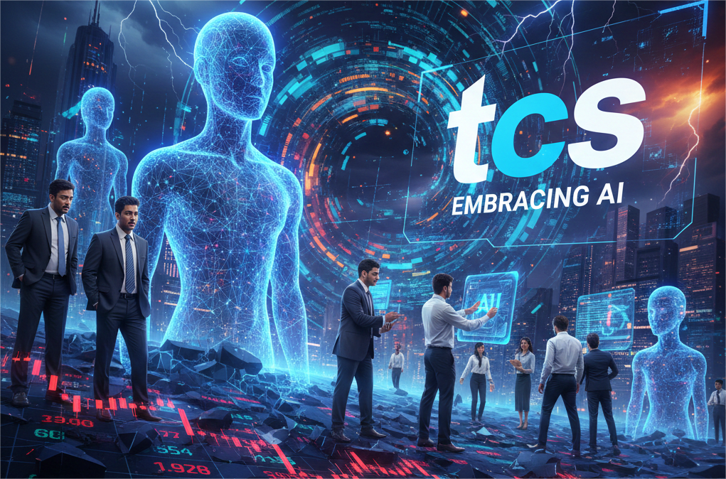 AI Fear Hits Indian IT Stocks Hard — But TCS Doubles Down on AI Adoption