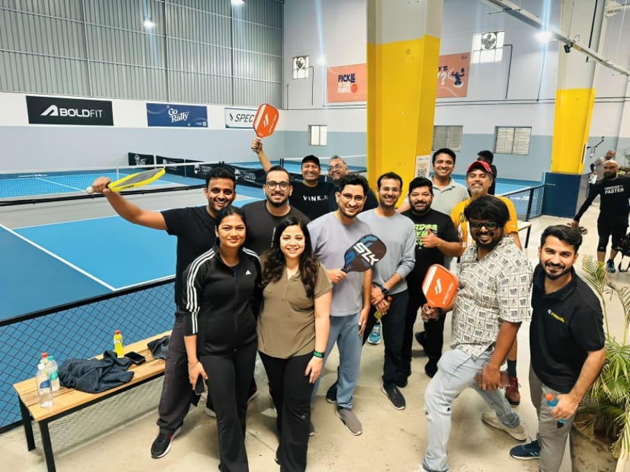 GTM Unbound Brings Founders Together for a Pickleball Morning in Bengaluru in partnership with Xflow and FinStackk