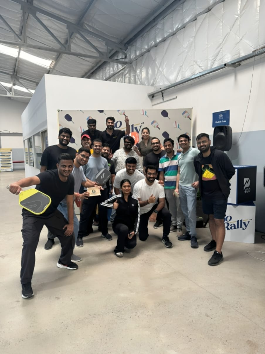 GTM Unbound Brings Founders Together for a Pickleball Morning in Bengaluru in partnership with Xflow and FinStackk