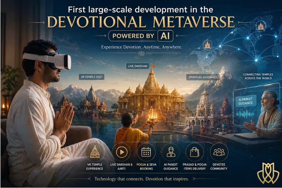 Metagod Creator Introduces a New Era of Spiritual Immersion Through an AI-Powered Devotional Metaverse