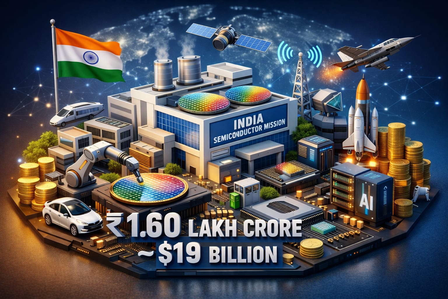 India’s Chip Dream Takes Shape: Three More Semiconductor Plants to Go Live in 2026