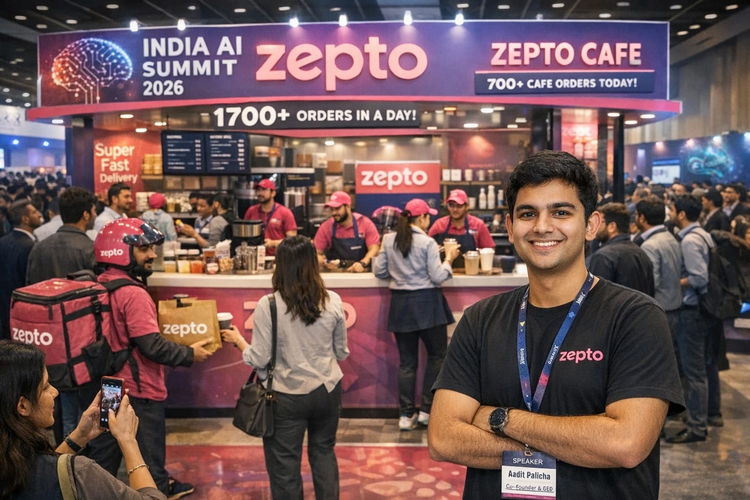 Zepto’s 1,700 Orders in a Day: How India’s Quick-Commerce Star Became a Surprise Highlight at the India AI Summit 2026