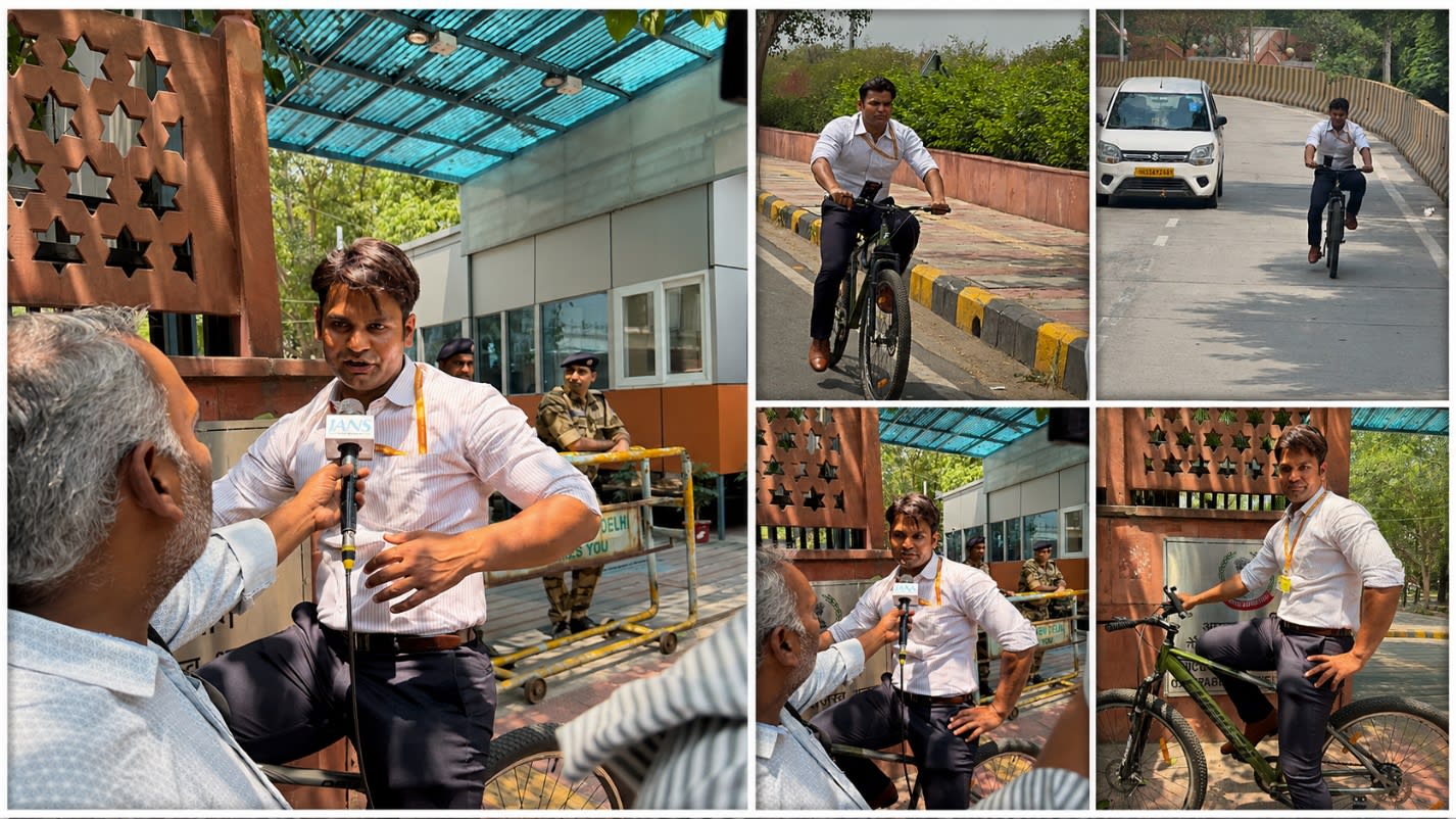 When Character Becomes Leadership: The Story of Fit India Ambassador and IRS Officer Narendra Kumar Yadav