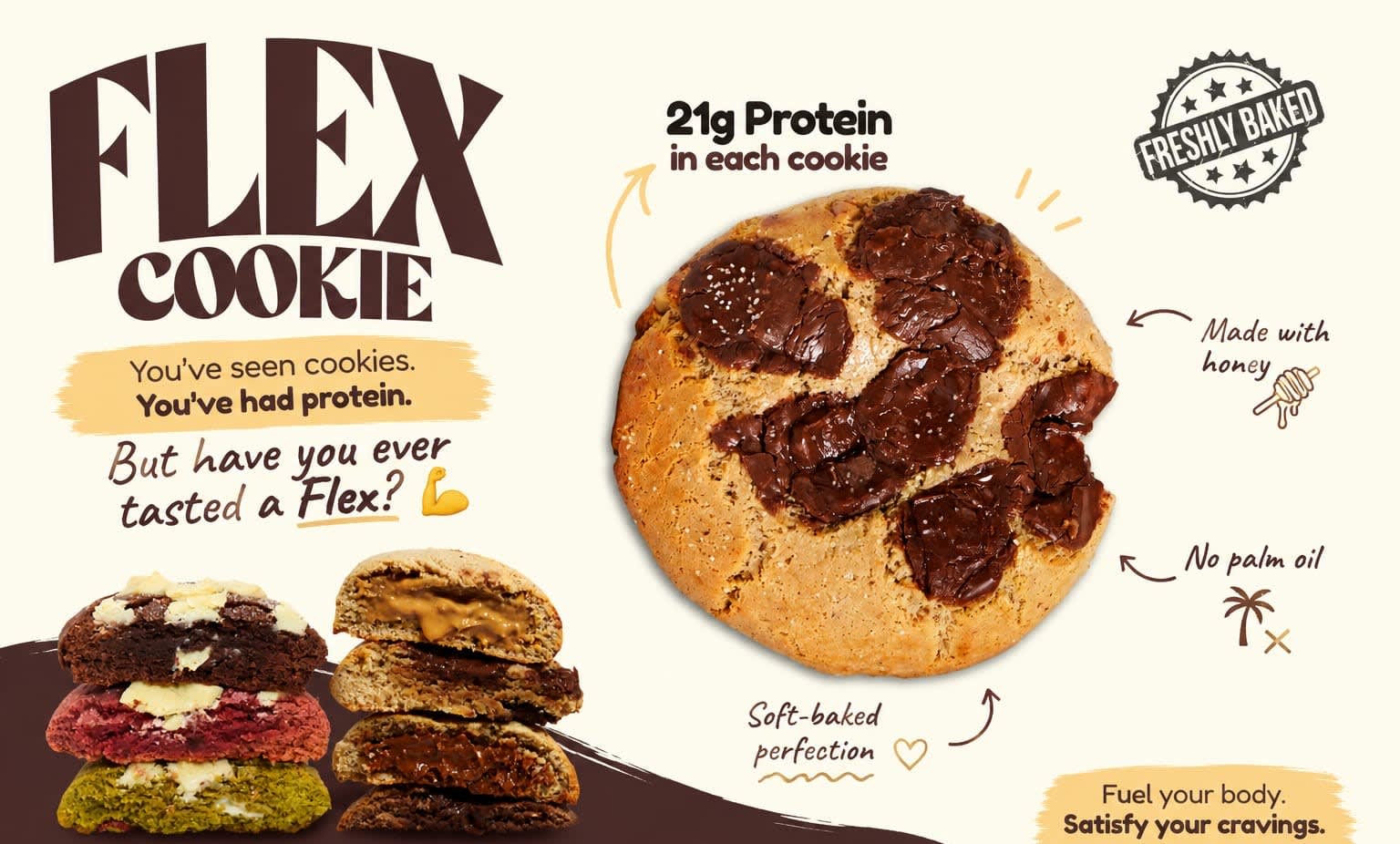 Flex Cookie: Tasty Treats that Increase your Protein Intake